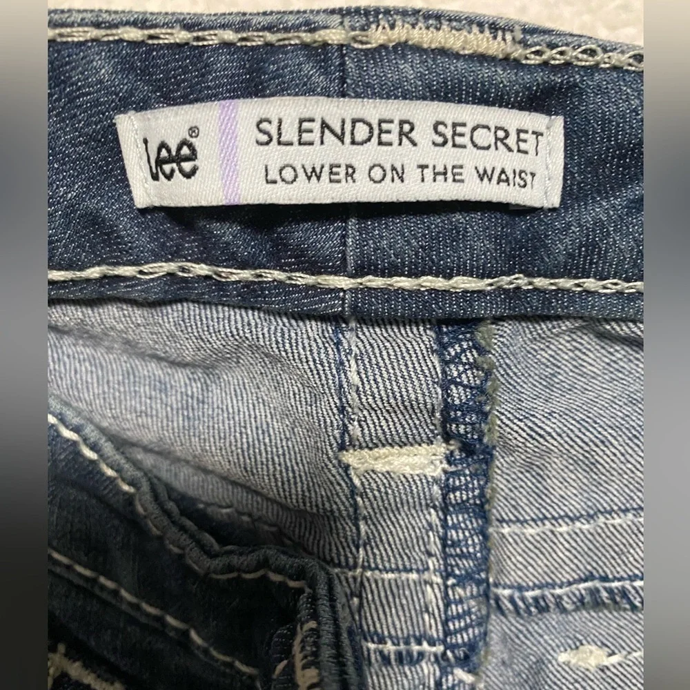 Womens Lee Slender Secret Capri Jeans